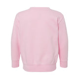 Rabbit Skins - Toddler Fleece Crewneck Sweatshirt - 3317 - Pink