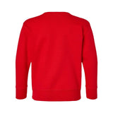 Rabbit Skins - Toddler Fleece Crewneck Sweatshirt - 3317 - Red