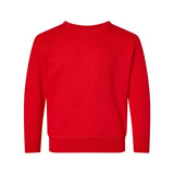 Rabbit Skins - Toddler Fleece Crewneck Sweatshirt - 3317 - Red