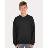 JERZEES - NuBlend® Youth Crewneck Sweatshirt - 562BR - Black