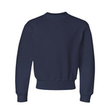 JERZEES - Youth NuBlend® Crewneck Sweatshirt - 562BR - J. Navy