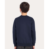 JERZEES - NuBlend® Youth Crewneck Sweatshirt - 562BR - J. Navy