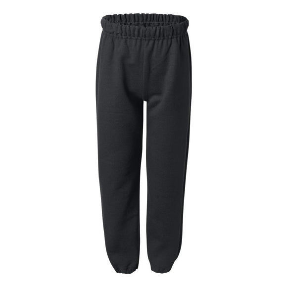 18200B Gildan Heavy Blend™ Youth Sweatpants Black