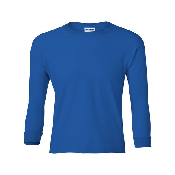 Gildan - Ultra Cotton® Youth Long Sleeve T-Shirt - 2400B - Royal