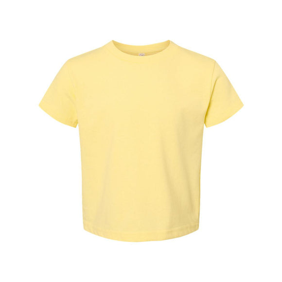 Rabbit Skins - Toddler Cotton Jersey Tee - 3301T - Banana