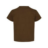 Rabbit Skins - Toddler Cotton Jersey Tee - 3301T - Brown