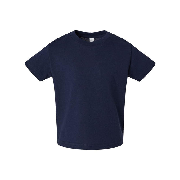 Rabbit Skins - Toddler Cotton Jersey Tee - 3301T - Navy