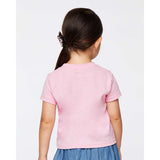 Rabbit Skins - Toddler Cotton Jersey Tee - 3301T - Pink