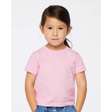 Rabbit Skins - Toddler Cotton Jersey Tee - 3301T - Pink