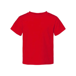 Rabbit Skins - Toddler Cotton Jersey Tee - 3301T - Red