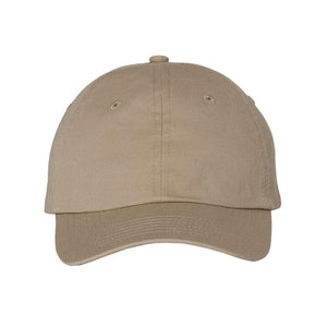 Valucap - Small Fit Bio-Washed Dad Hat - VC300Y - Khaki