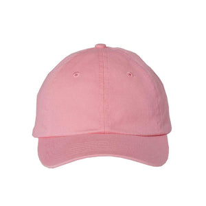 Valucap - Small Fit Bio-Washed Dad Hat - VC300Y - Pink