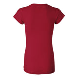 BELLA + CANVAS - Women's Sheer Mini Rib Tee - 8701 - Red