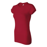 BELLA + CANVAS - Women's Sheer Mini Rib Tee - 8701 - Red