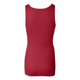 BELLA + CANVAS - Women's Sheer Mini Rib Tank - 8780 - Red