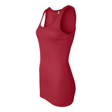 BELLA + CANVAS - Women's Sheer Mini Rib Tank - 8780 - Red