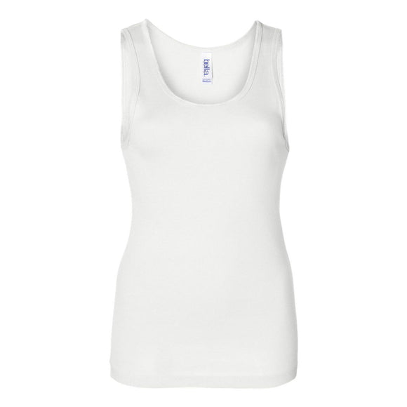 BELLA + CANVAS - Women's Baby Rib Tank - 1080 - White