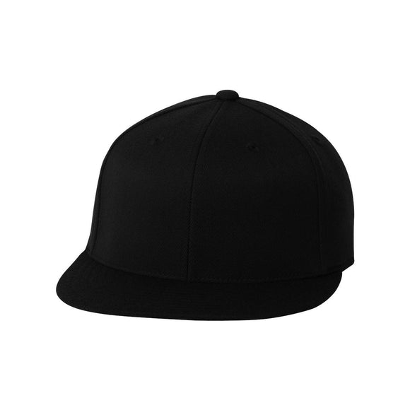 Flexfit - 210® Flat Bill Cap - 6210FF - Black