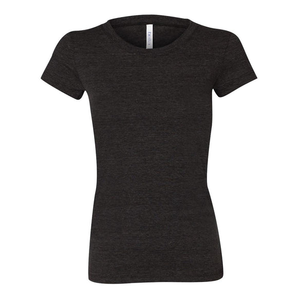 BELLA + CANVAS - Women's Triblend Tee - 8413 - Charcoal Black Triblend