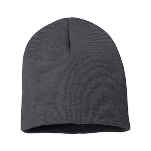 Sportsman - 8" Beanie - SP08 - Heather Charcoal