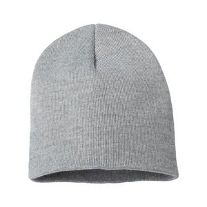 Sportsman - 8" Beanie - SP08 - Heather Grey