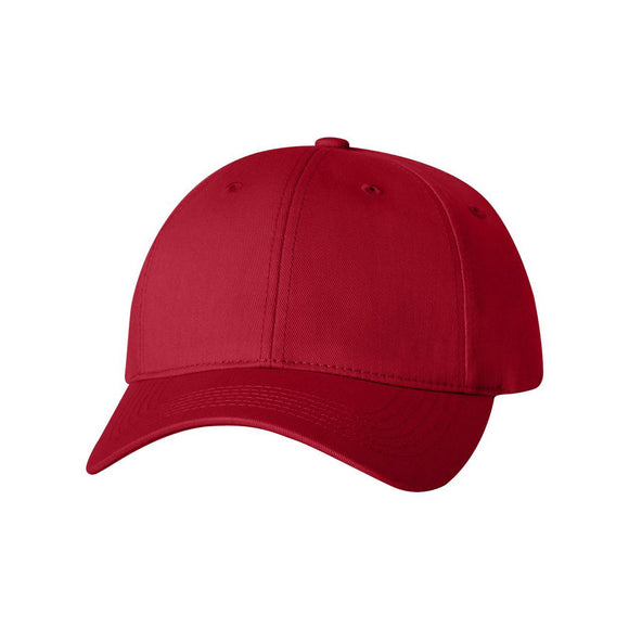 2260 Sportsman Adult Cotton Twill Cap Red