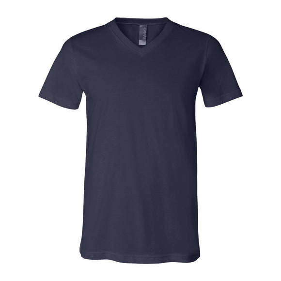 BELLA + CANVAS - Jersey V-Neck Tee - 3005 - Navy