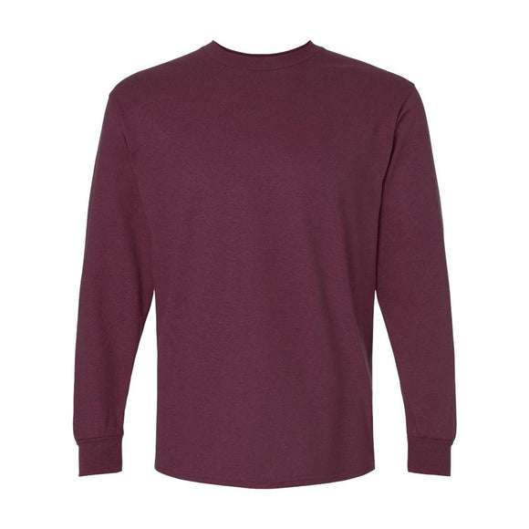 Gildan - Unisex Ultra Cotton® Long Sleeve T-Shirt - 2400 - Maroon