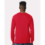 Gildan - Unisex Ultra Cotton® Long Sleeve T-Shirt - 2400 - Red