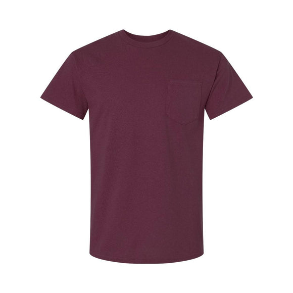 Gildan - Ultra Cotton® Pocket T-Shirt - 2300 - Maroon