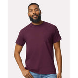 Gildan - Unisex Ultra Cotton® Pocket T-Shirt - 2300 - Maroon