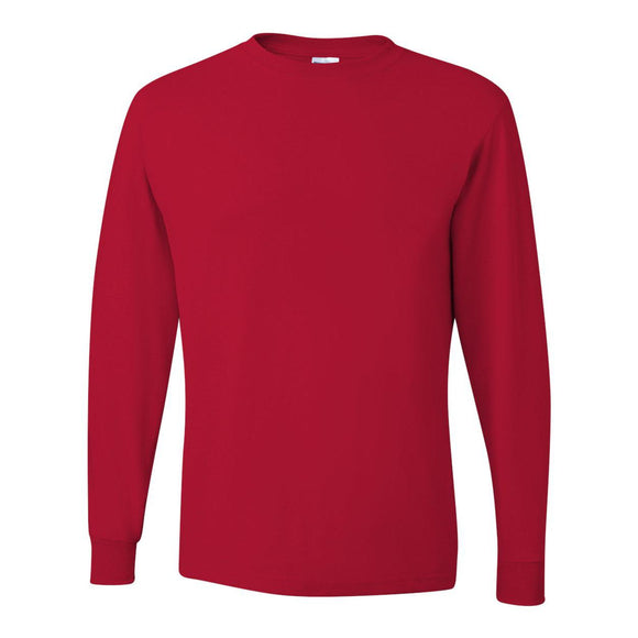 JERZEES - Dri-Power® Long Sleeve 50/50 T-Shirt - 29LSR - True Red