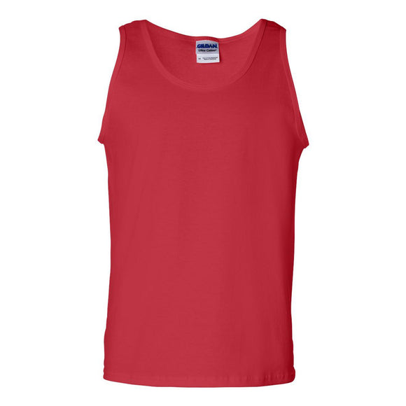 2200 Gildan Ultra Cotton® Tank Top Red