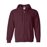 Gildan - Unisex Heavy Blend™ Full-Zip Hooded Sweatshirt - 18600 - Maroon