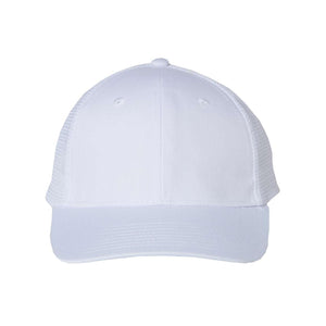 Valucap - Mesh-Back Twill Trucker Cap - VC400 - White