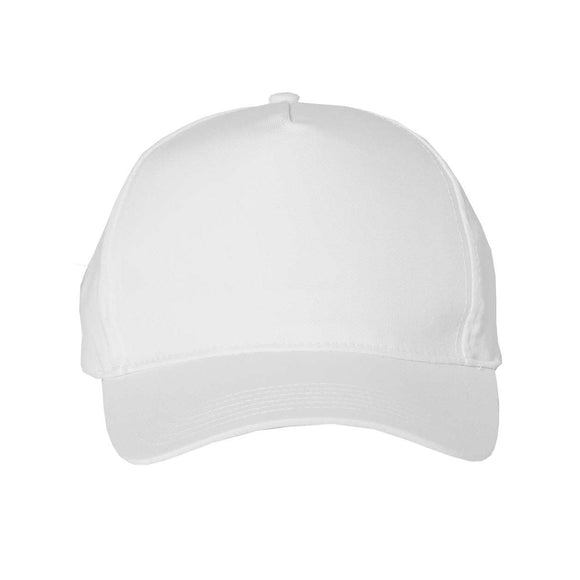 Valucap - Five-Panel Twill Cap - 8869 - White