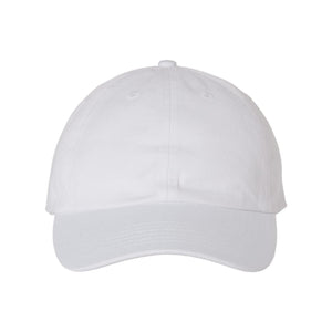 Valucap - Adult Bio-Washed Classic Dad Hat - VC300A - White