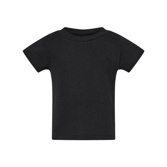 Rabbit Skins - Infant Cotton Jersey Tee - 3401 - Black