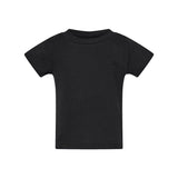Rabbit Skins - Infant Cotton Jersey Tee - 3401 - Black