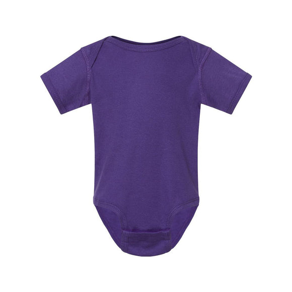 Rabbit Skins - Infant Baby Rib Bodysuit - 4400 - Purple
