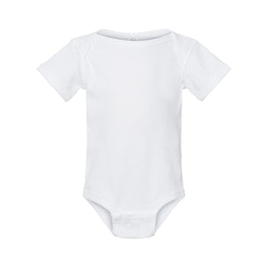 Rabbit Skins - Infant Baby Rib Bodysuit - 4400 - White