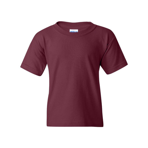 Gildan - Youth Heavy Cotton™ T-Shirt - 5000B - Maroon