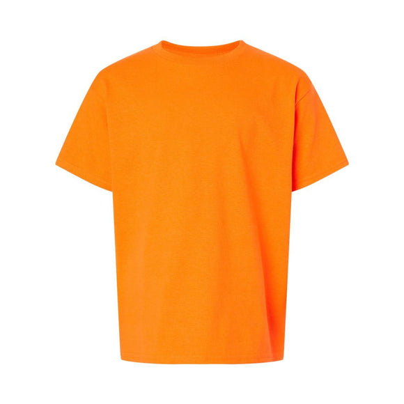 Gildan - Ultra Cotton® Youth T-Shirt - 2000B - Safety Orange