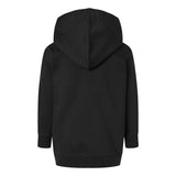 Rabbit Skins - Toddler Pullover Fleece Hoodie - 3326 - Black