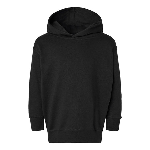 Rabbit Skins - Toddler Pullover Fleece Hoodie - 3326 - Black