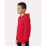 Gildan - Youth Heavy Blend™ Full-Zip Hooded Sweatshirt - 18600B - Red