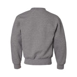 JERZEES - Youth NuBlend® Crewneck Sweatshirt - 562BR - Oxford