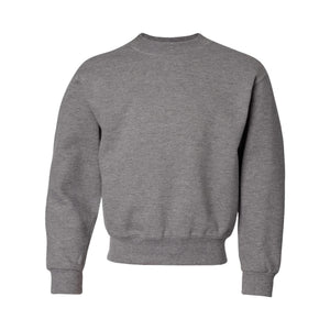 JERZEES - NuBlend® Youth Crewneck Sweatshirt - 562BR - Oxford