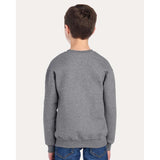 JERZEES - NuBlend® Youth Crewneck Sweatshirt - 562BR - Oxford