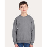 JERZEES - NuBlend® Youth Crewneck Sweatshirt - 562BR - Oxford